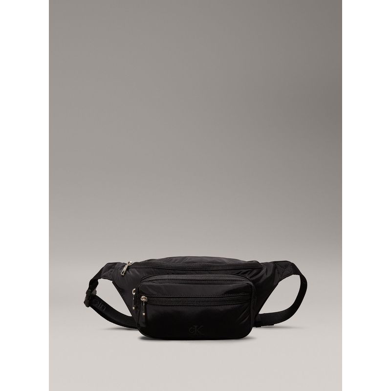 CALVIN KLEIN - Banano Over Webbing Negro Calvin Klein