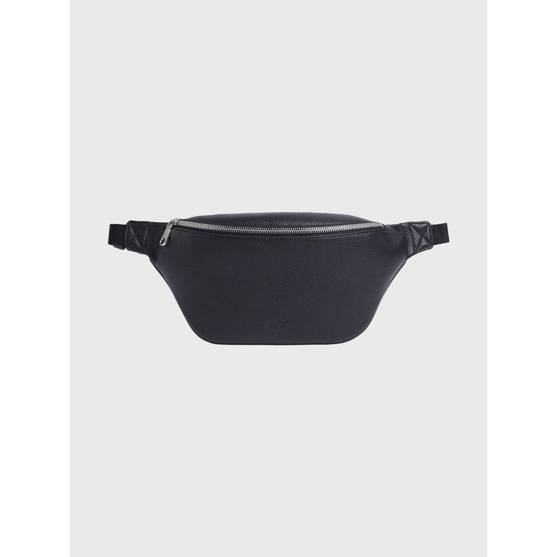 CALVIN KLEIN - Banano Over Webbing Negro Calvin Klein