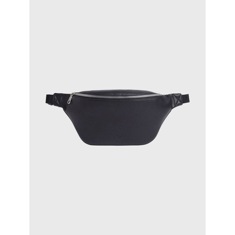 CALVIN KLEIN - Banano Over Webbing Negro Calvin Klein