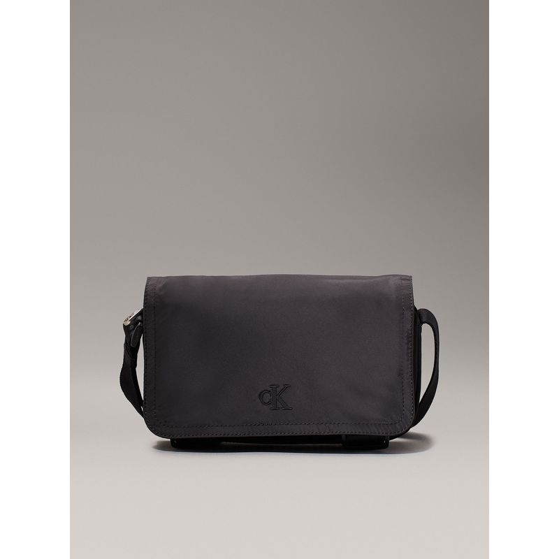 CALVIN KLEIN - Bolso Crossbody Over Webbing Negro Calvin Klein