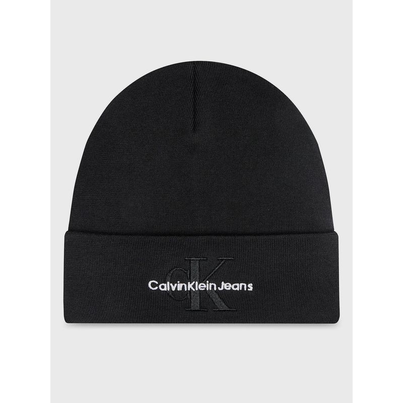 CALVIN KLEIN - Gorro Mono Logo Negro Calvin Klein