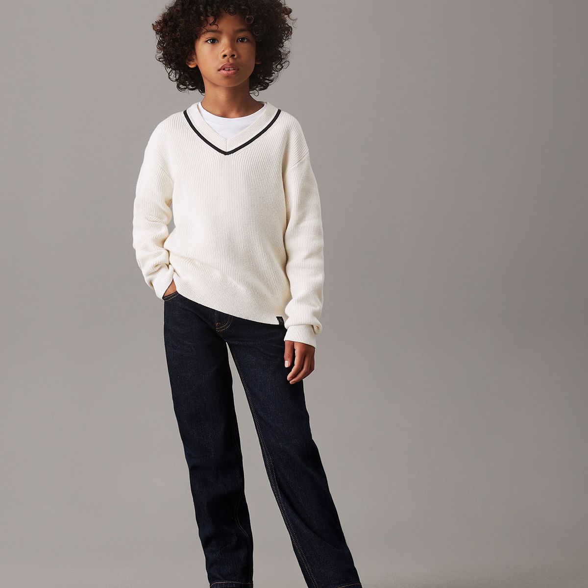 CALVIN KLEIN - Jeans Niño Regular Rinse Azul Calvin Klein