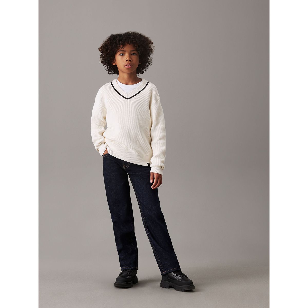 CALVIN KLEIN - Jeans Niño Regular Rinse Azul Calvin Klein