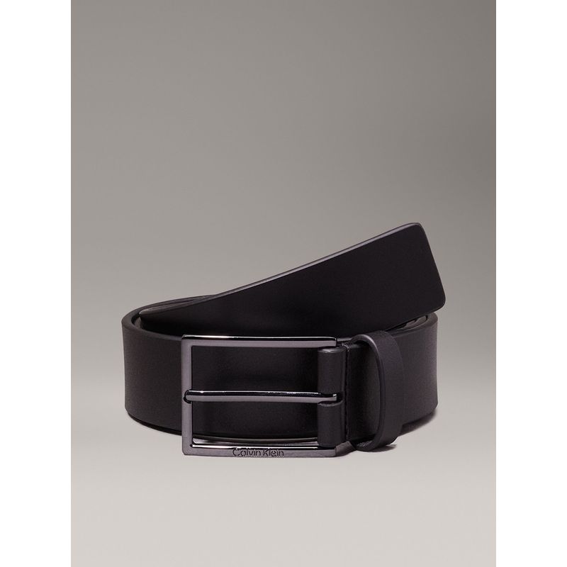 CALVIN KLEIN - Cinturón Clean Essential 35Mm Negro Calvin Klein