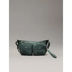 CALVIN KLEIN - Banano Plegable Messenger Sling30 Verde
