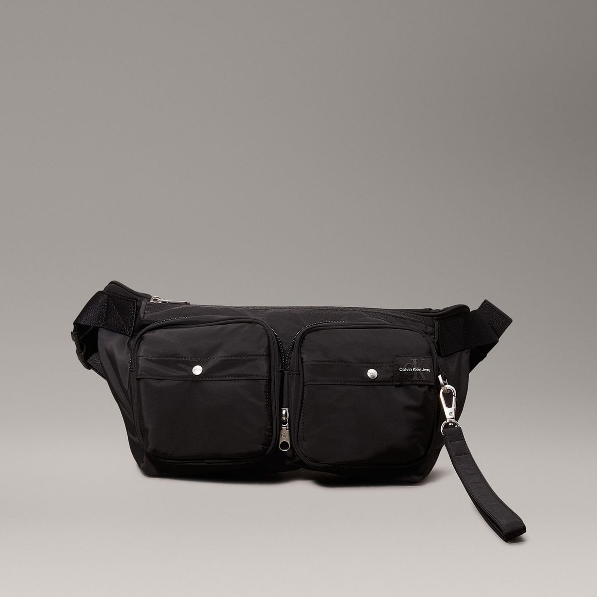 CALVIN KLEIN - Banano Plegable Messenger Sling30 Negro Calvin Klein