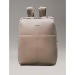CALVIN KLEIN - Mochilas Clean Essential Beige