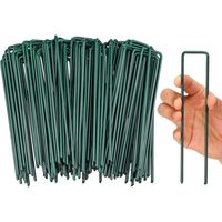 50pcs Estacas Jardín Y Pinos De Césped Grapas De Paisaje