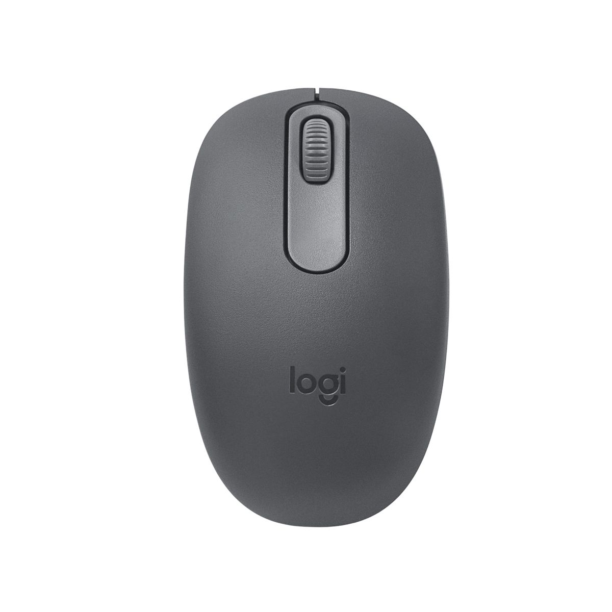 LOGITECH - Logitech M196, Mouse Inalámbrico Ambidiestro, Sensor Óptico Preciso, Batería de Larga Duración, Grafito