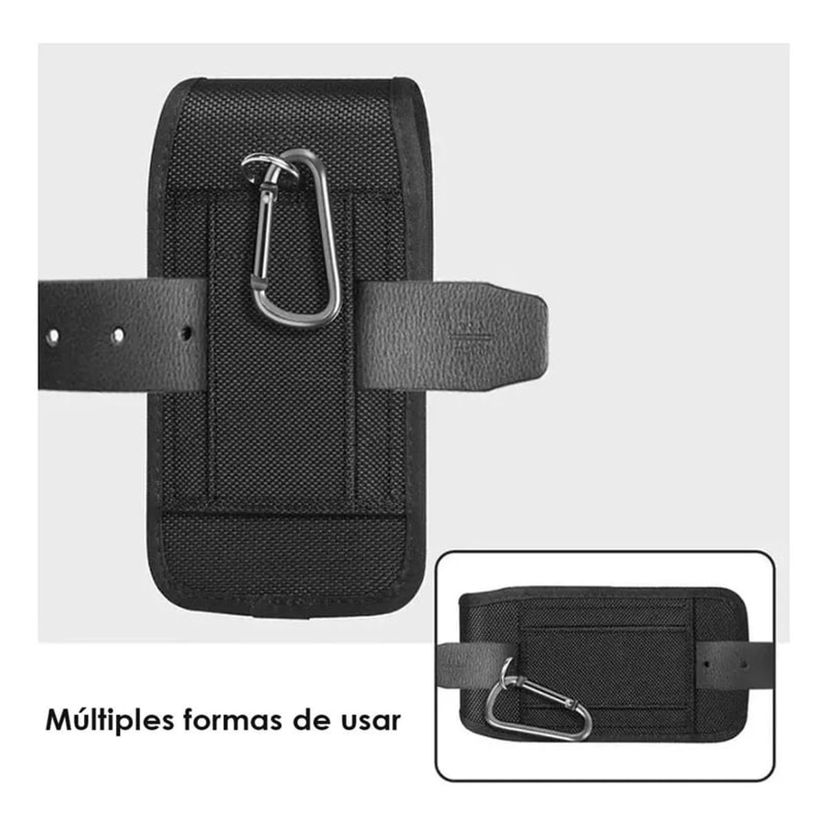 GENERICO - Funda Cinturón Para Celulares Hasta 6.9 Pulgadas Táctico