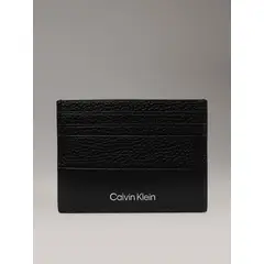 CALVIN KLEIN - Tarjetero Subtle Mix 6Cc Negro