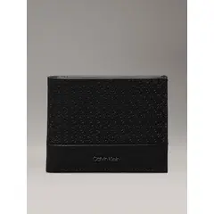 CALVIN KLEIN - Billetera Nano Mono Bifold 5Cc W/Coin Negro