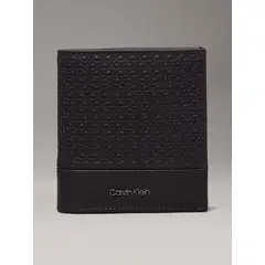 CALVIN KLEIN - Billetera Nano Mono Trifold 6Cc W/Coin Negro