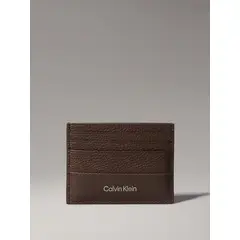 CALVIN KLEIN - Tarjetero Subtle Mix 6Cc Café