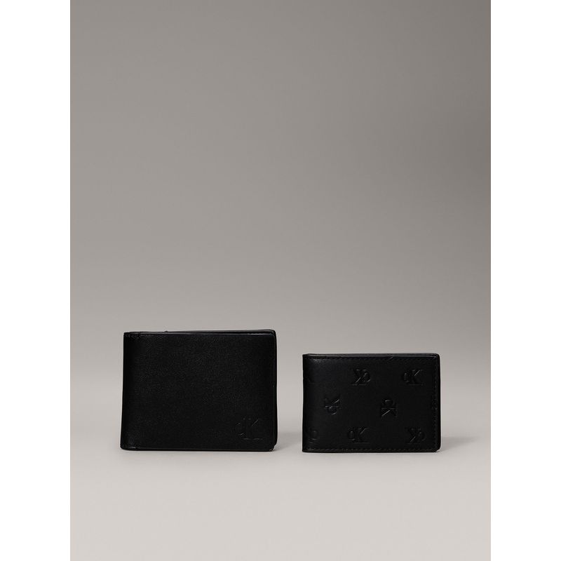 CALVIN KLEIN - Set de Regalo 2 Billeteras Negro Calvin Klein
