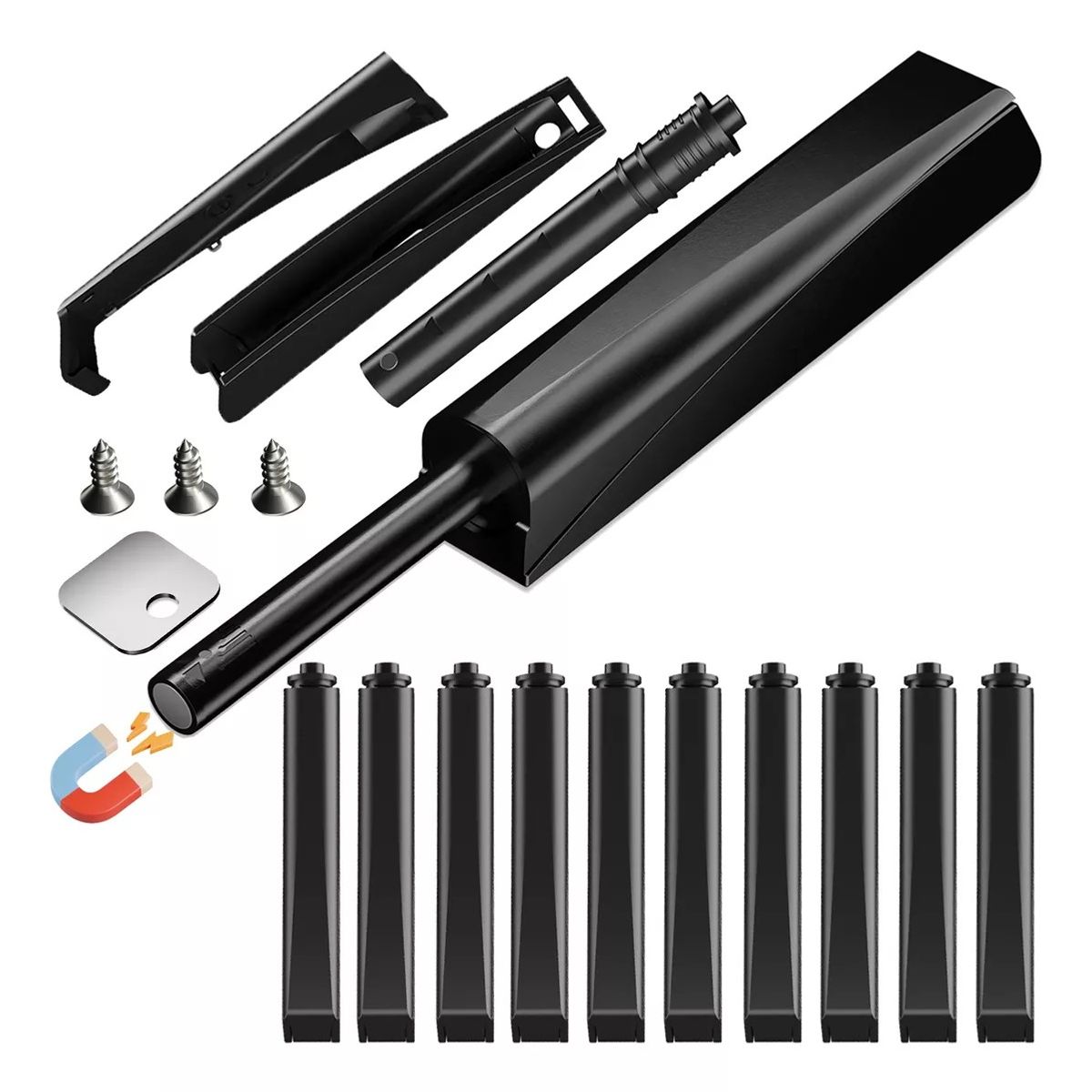 YAYKO - Pack de 10 Amortiguadores Magnéticos para Puertas y Armarios