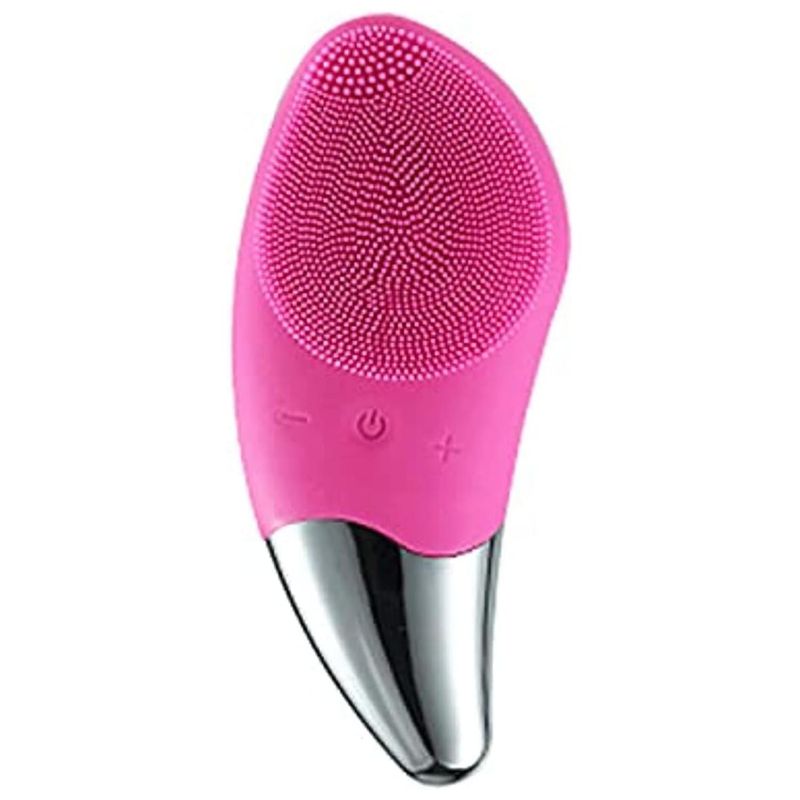 GENERICO - Cepillo De Limpieza Facial Sonico De Silicona Recargable USB