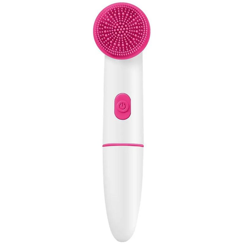 GENERICO - Cepillo De Limpieza Facial Sonic 2 En 1 Blanco WL0156