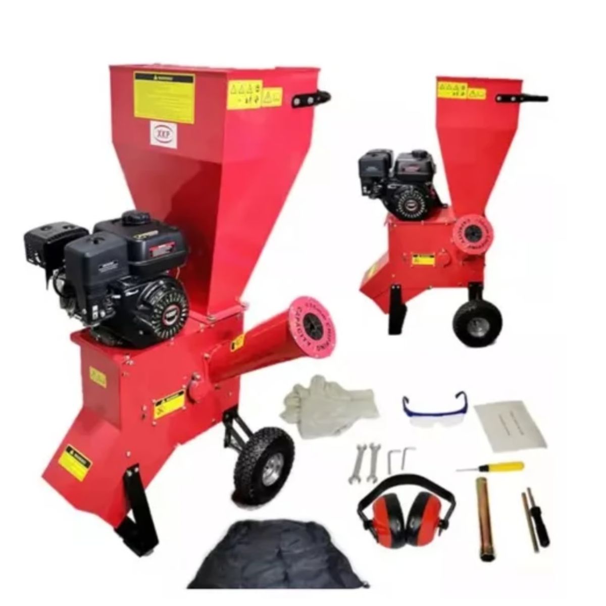 ALTERNATIVE - Chipeadora Trituradora De Rama Y Palo A Gasolina 7 Hp.