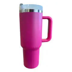 GENERICO - Vaso Termico Termo Acero Inoxidable 1180ml Mugg Sorvete Rosa