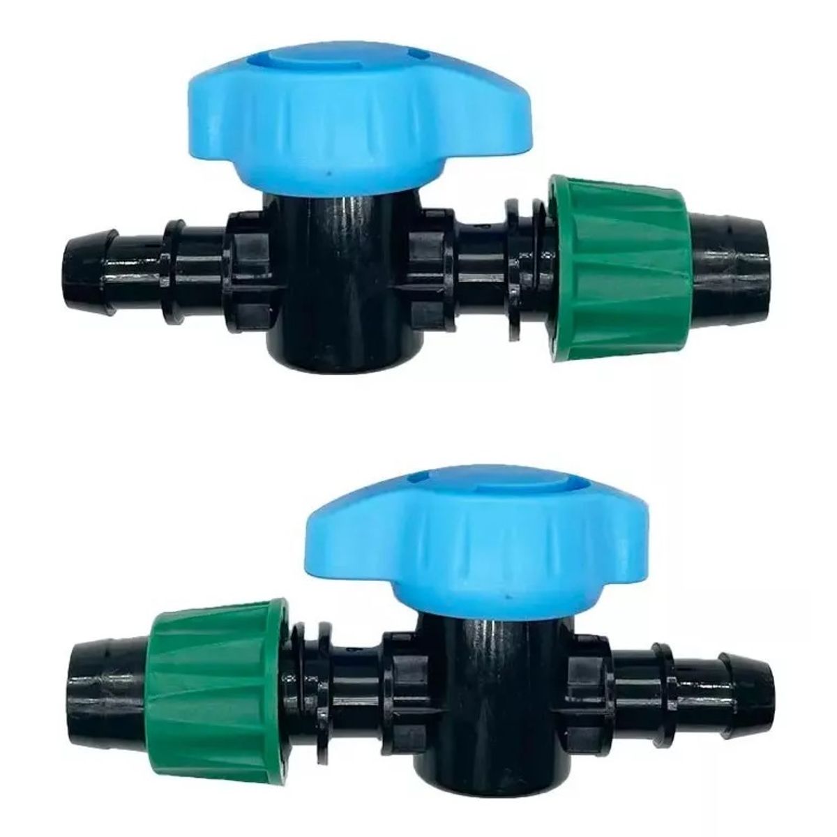 KUANGYE - Set Mini Válvula Plansa PE Cinta De Riego 25 unidades