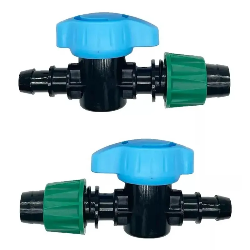 KUANGYE - Set Mini Válvula Plansa PE Cinta De Riego 25 unidades