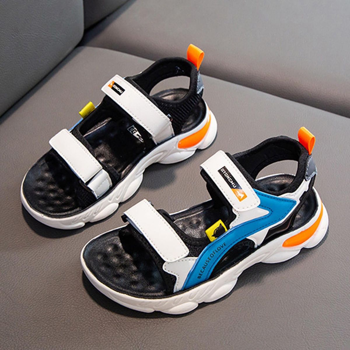 EDWINAYY - Sandalias De Playa Con Suela Antideslizante Para Nios