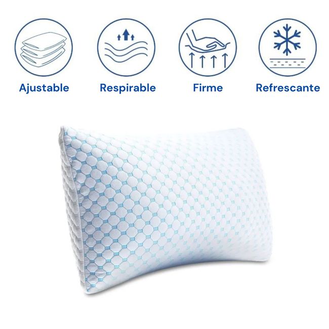 GENERICO - Almohada Viscoelástica triturada aRoncar