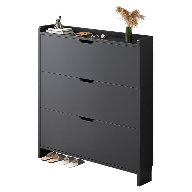 YOMYM - Mueble Zapatero De Cubo Basculante Ultrafino