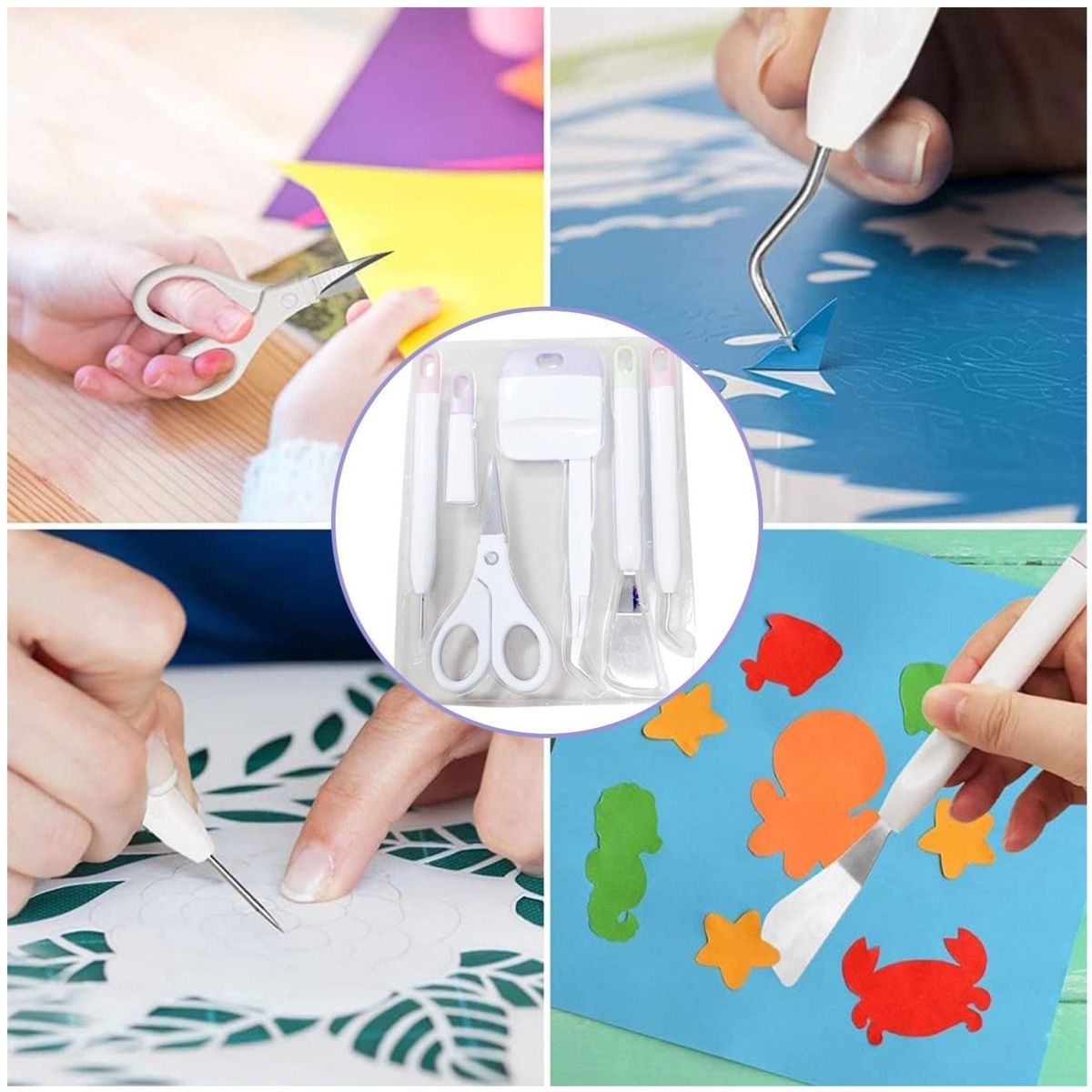 KUANGYE - Herramientas Para Vinil Adhesivo Y Circut Cameo 6 Kit