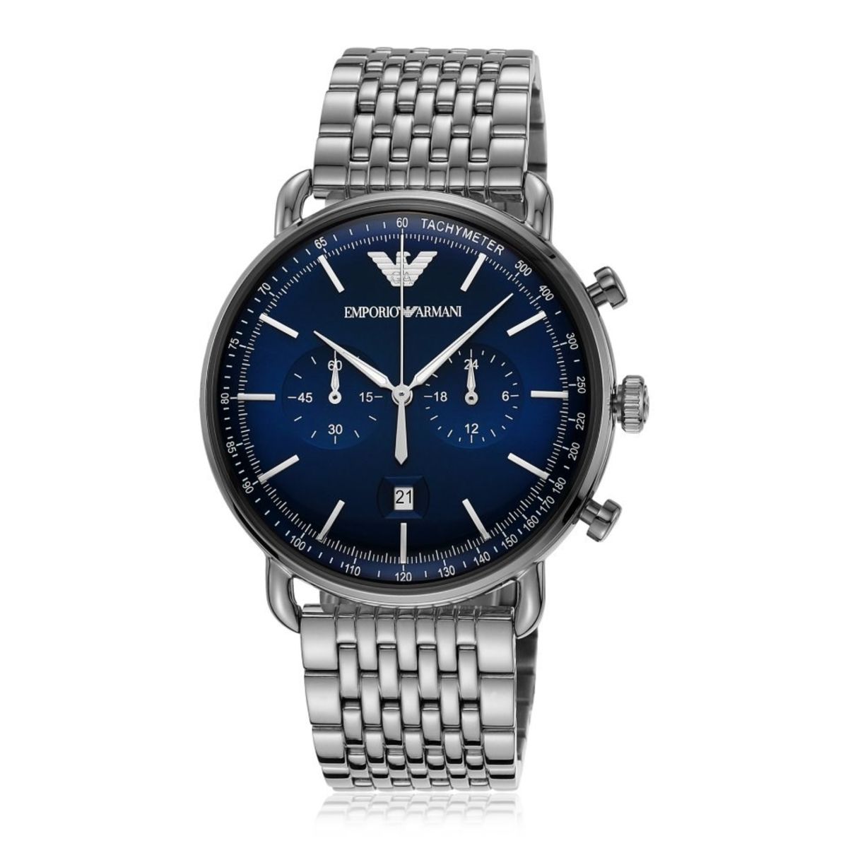 EMPORIO ARMANI - Reloj Emporio Armani Aviator Ar11238 Plateado