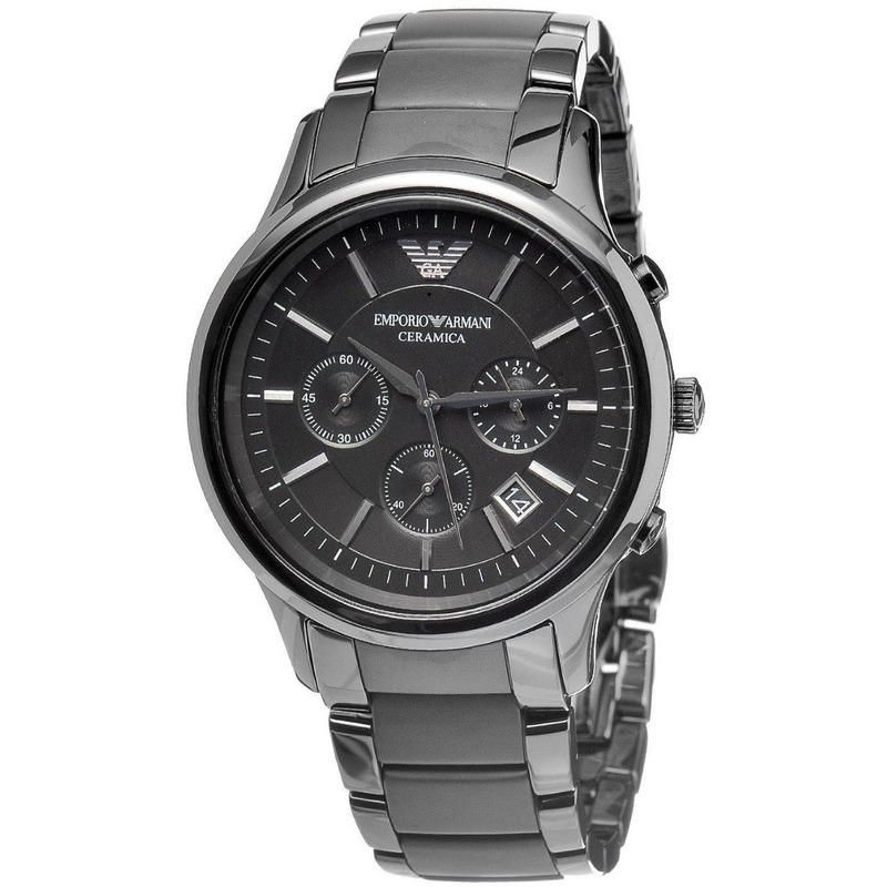 EMPORIO ARMANI - Reloj Emporio Armani Ceramica AR1452 Plateado