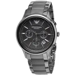 EMPORIO ARMANI - Reloj Ceramica AR1452 Plateado