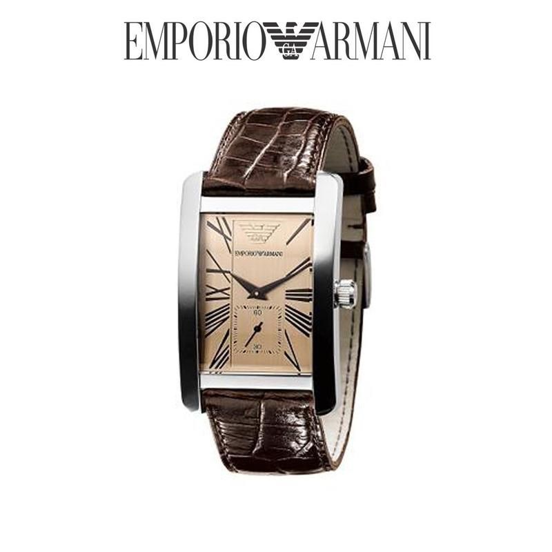 EMPORIO ARMANI - Reloj Emporio Armani Classic Ar0154 Café