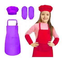 EDWINAYY - Set Delantal De Cosplay + Gorro De Chef Para Cocinar + Manga