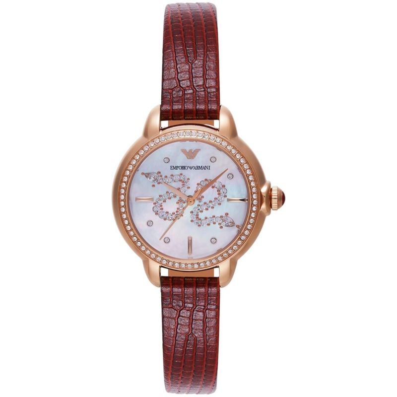 EMPORIO ARMANI - Reloj Emporio Armani Gianni T-Bar Ar11646 Rojo