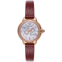 EMPORIO ARMANI - Reloj Gianni T-Bar Ar11646 Rojo