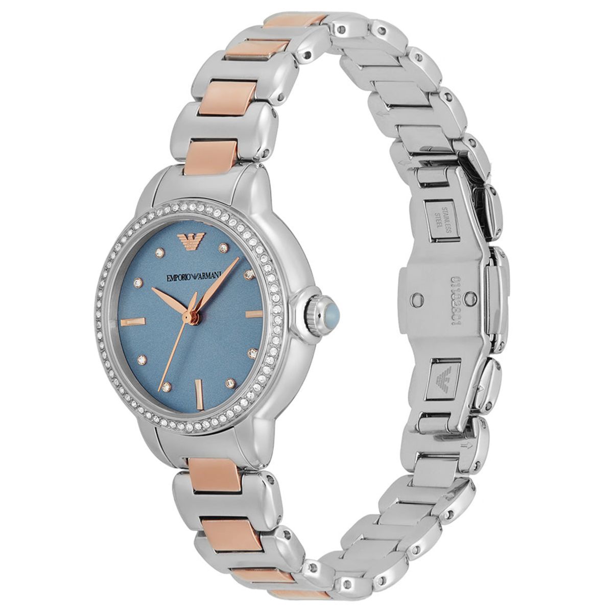 EMPORIO ARMANI - Reloj Emporio Armani Mia Ar11597 Plateado con Oro Rosa