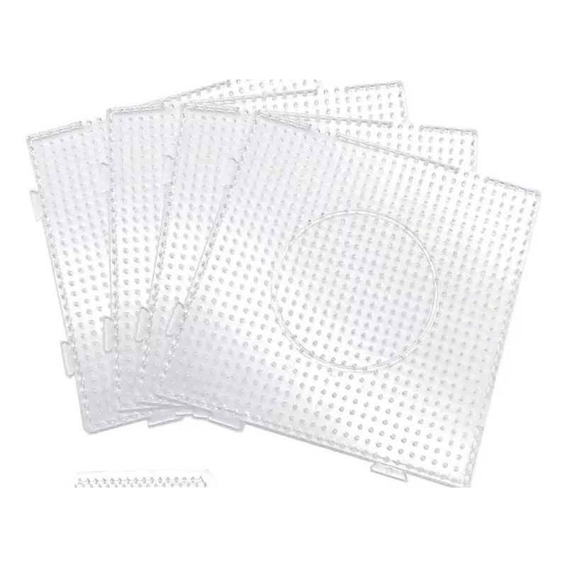 KUANGYE - Placas Cuadradas Para Hama Beads - Pack De 4 148cm 5mm