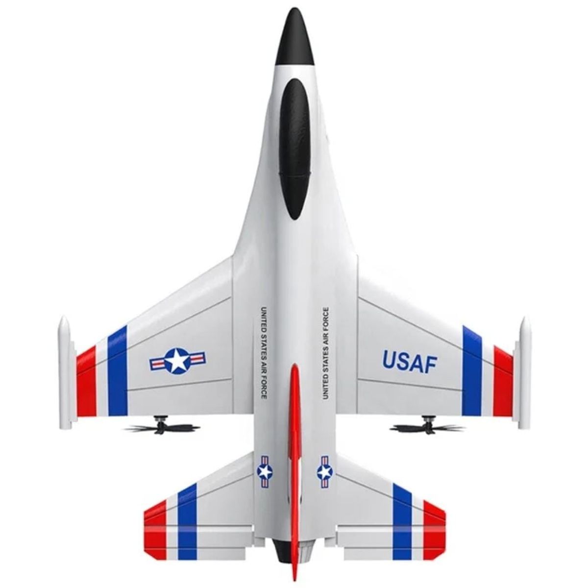 GENERICO - AVION AEROPLANO F-16 CONTROL REMOTO 2,4 GHZ 3 CH