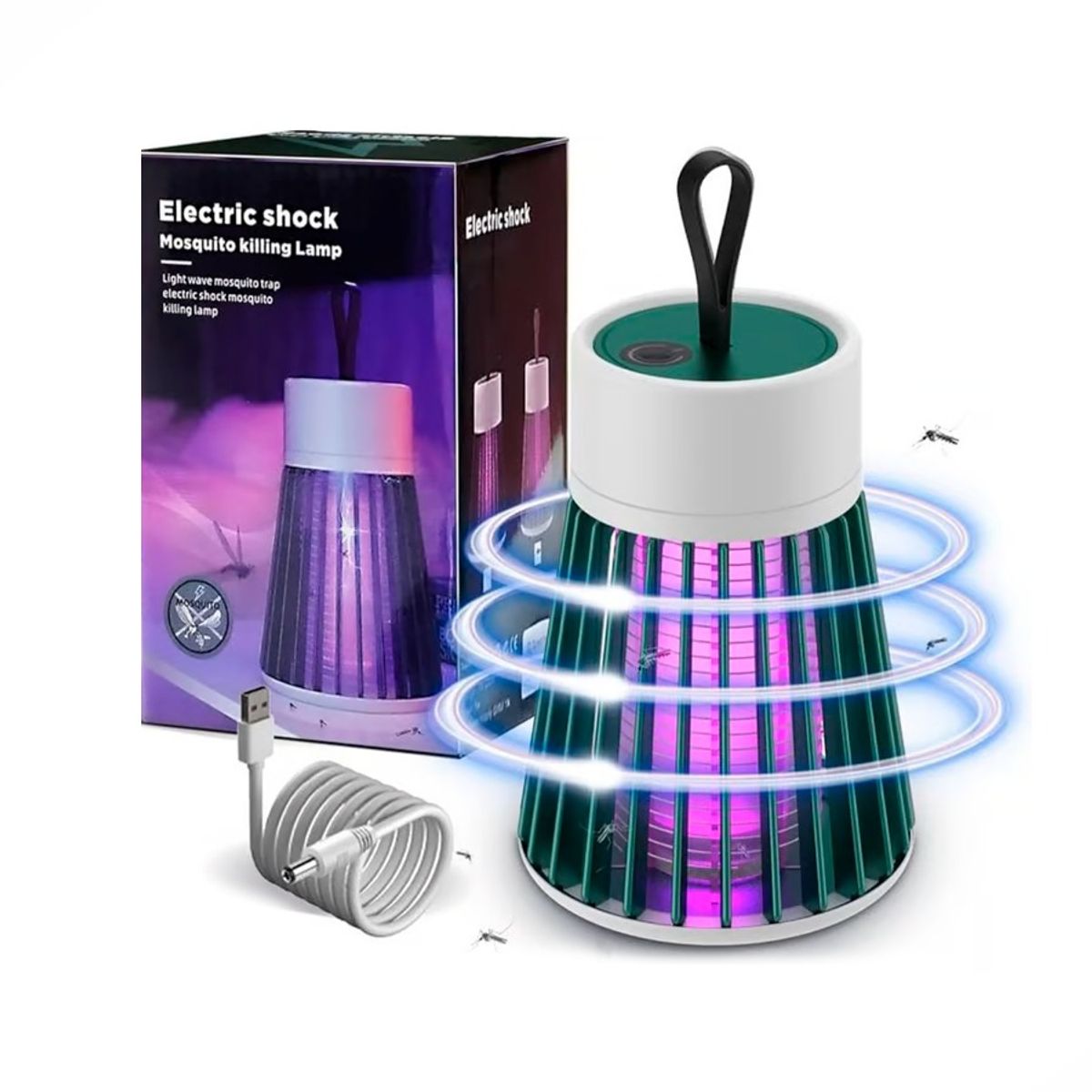 GENERICO - Lámpara De Descarga Eléctrica Para Control De Insectos y Mosquitos