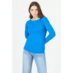 PRIVILEGE - Polera azulina 2311 - Azulino