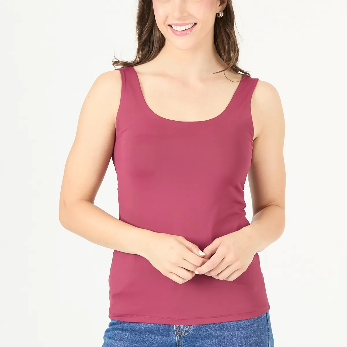 PRIVILEGE - Polera burdeo 2328