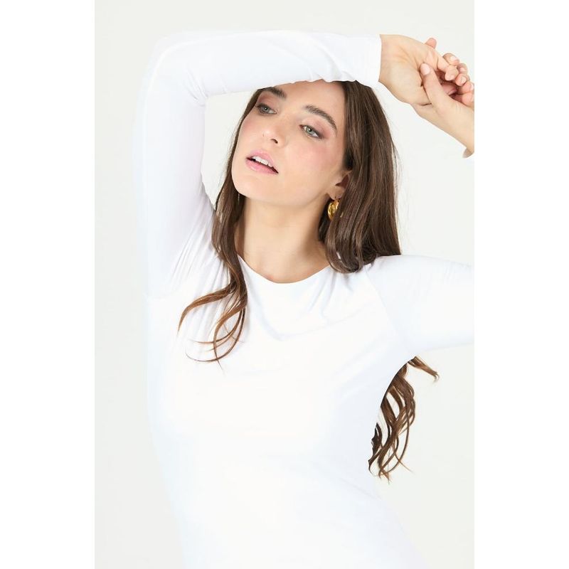 PRIVILEGE - Polera blanca PRIVILEGE 2312 - Blanco