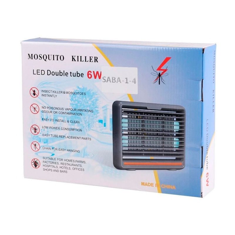 GENERICO - Lámpara Mata Mosquitos y Insectos Con Luz Ultravioleta