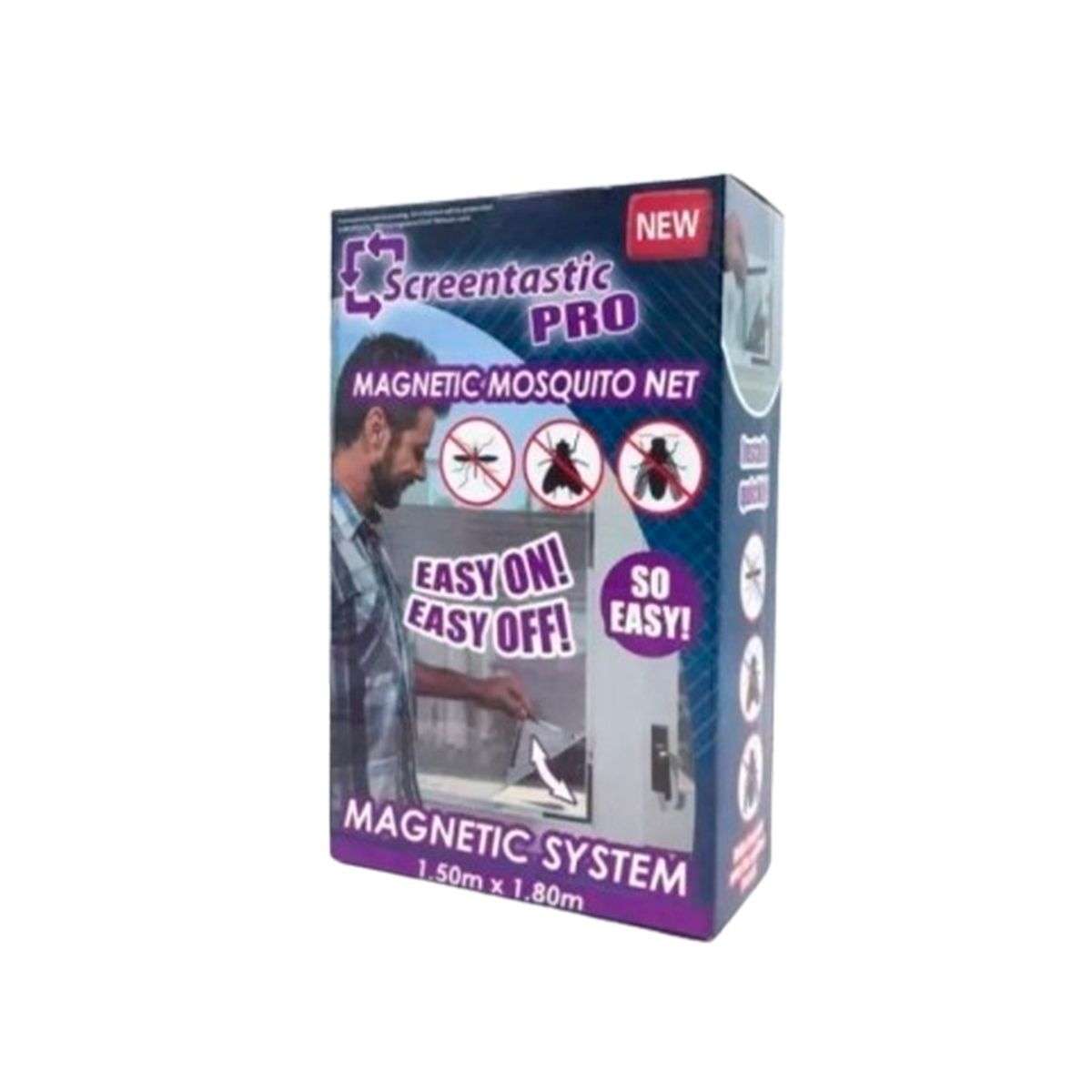 GENERICO - Malla Magnético Antimosquito Moscas Zancudos Malla