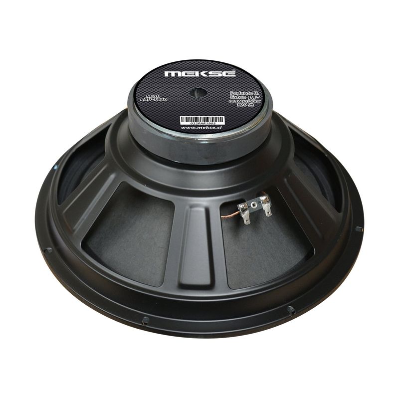 MEKSE - PARLANTE RANGO EXTENDIDO 18" 800W 120OZ PAU- 1860 MEKSE