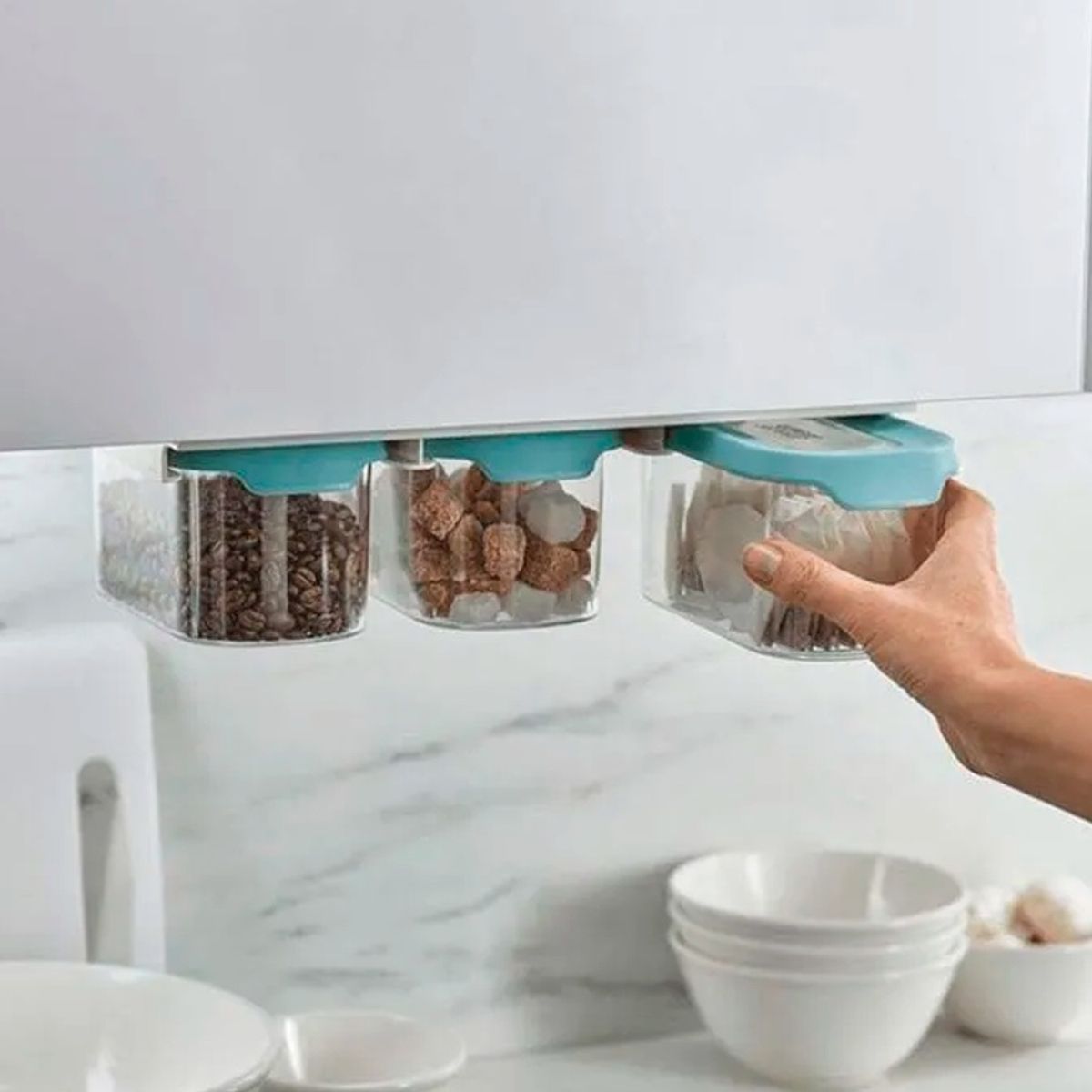 GENERICO - Set De 3 Contenedores Colgantes Para Gabinetes