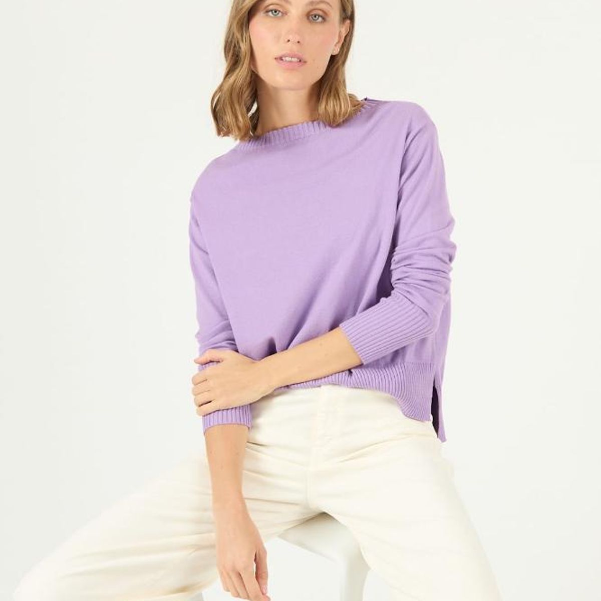 PRIVILEGE - Sweater lila PRIVILEGE 2435