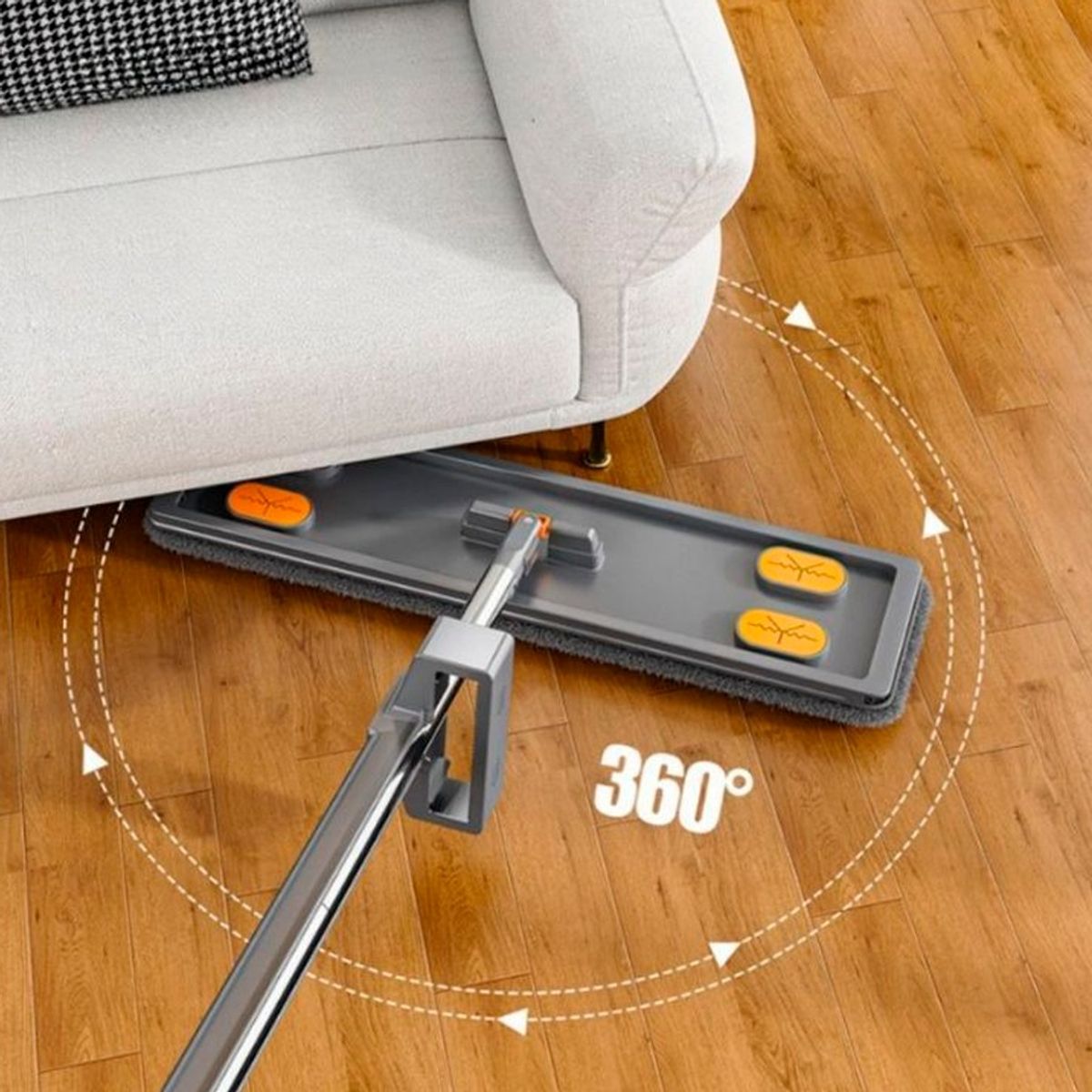 GENERICO - Mopa Giratoria 360° Limpieza Profunda y Eficiente